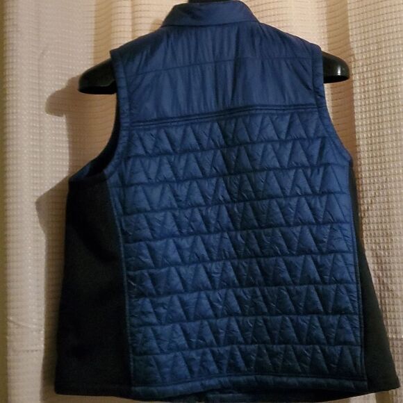 WEEKEND BY CHICO'S BLUE VEST 3 - Picture 6 of 7